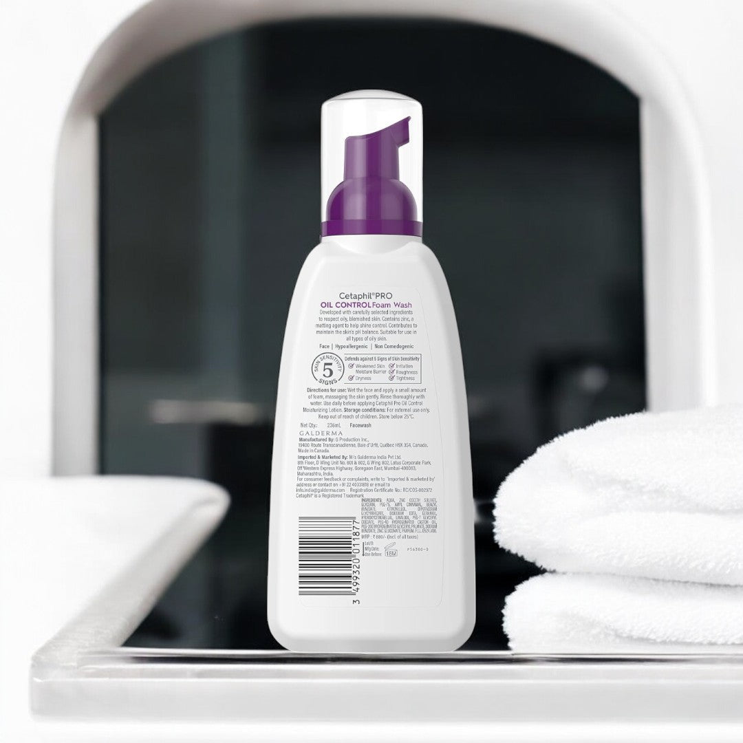Cetaphil PRO Oil Control Foam Wash - Cosmosentials