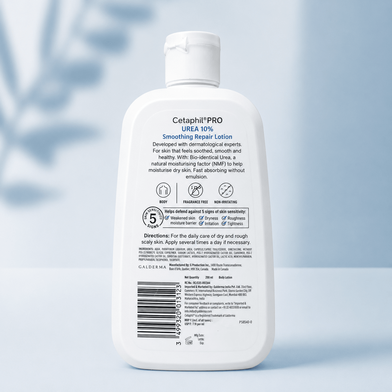 Cetaphil Pro Urea 10% Smoothing Repair Lotion - Cosmosentials