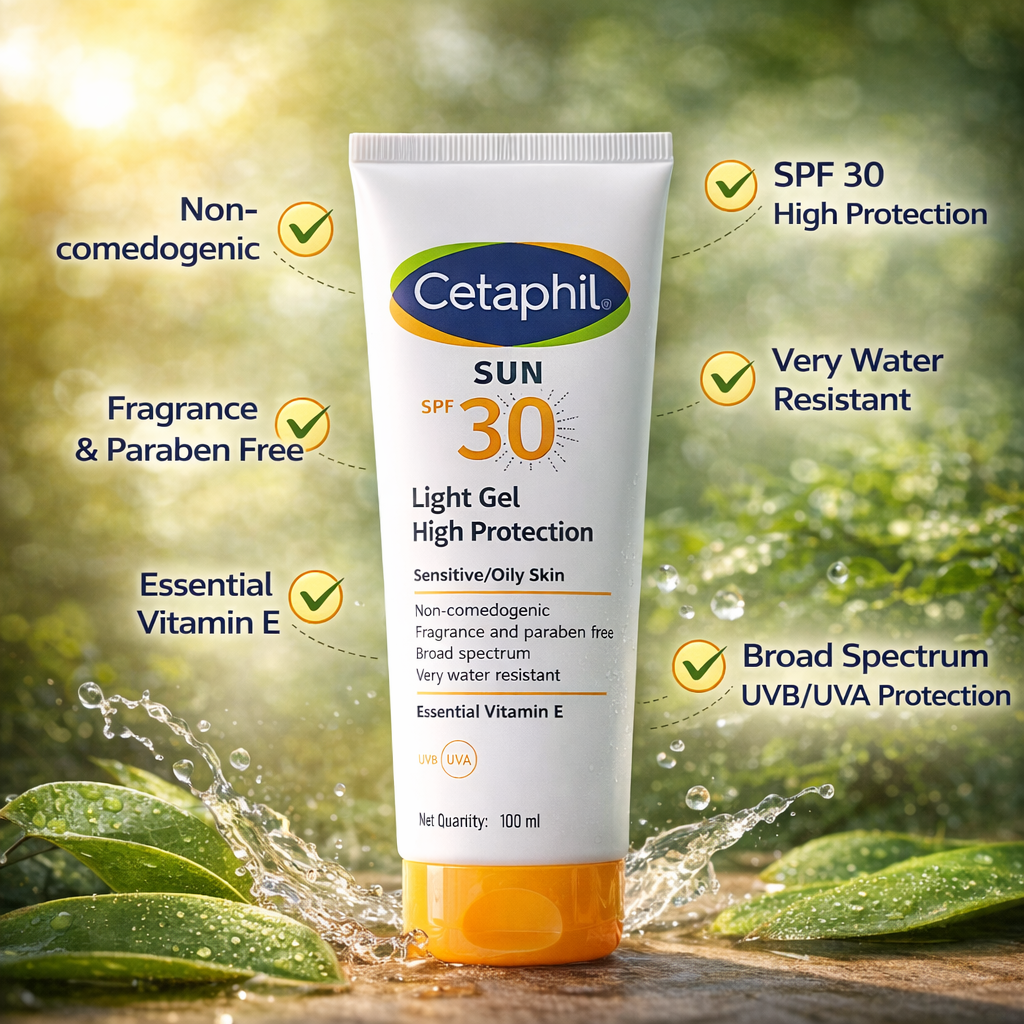 Cetaphil Sun Light Gel High Protection SPF 30 - Cosmosentials