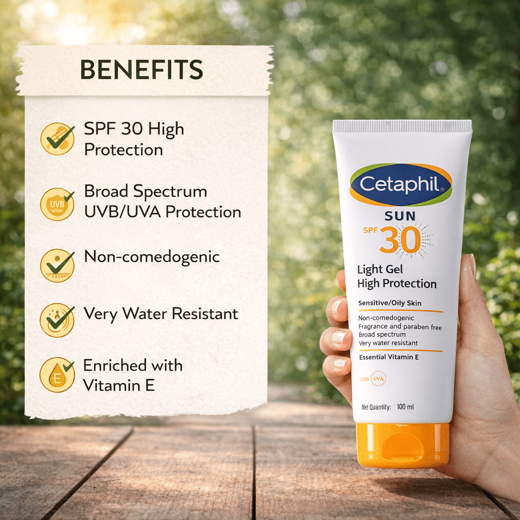 Cetaphil Sun Light Gel High Protection SPF 30 - Cosmosentials