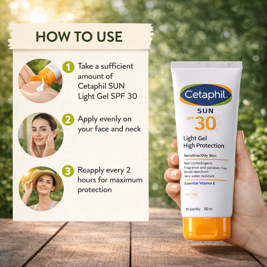 Cetaphil Sun Light Gel High Protection SPF 30 - Cosmosentials