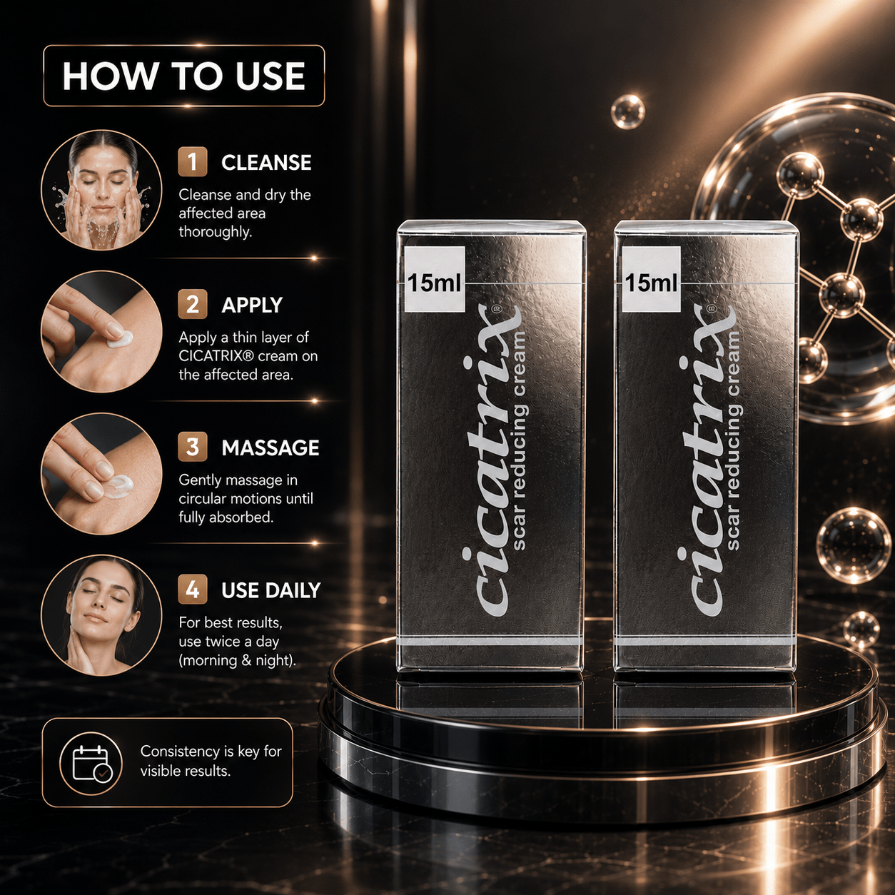 Cicatrix Scar Reducing Cream - Cosmosentials