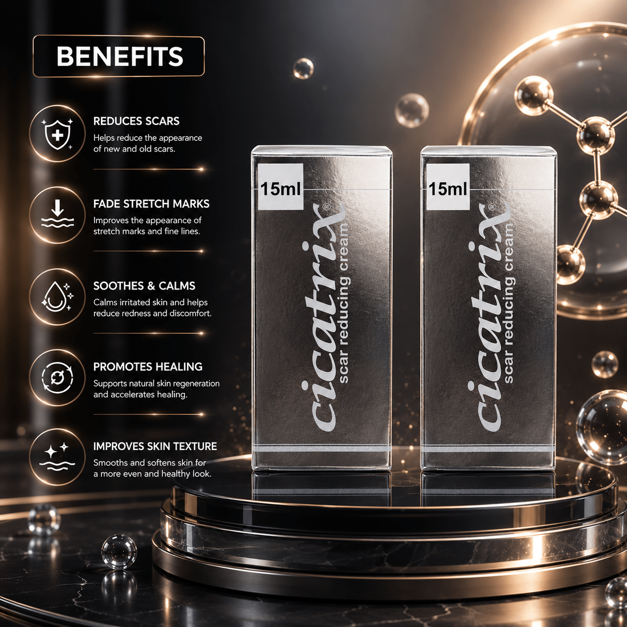 Cicatrix Scar Reducing Cream - Cosmosentials