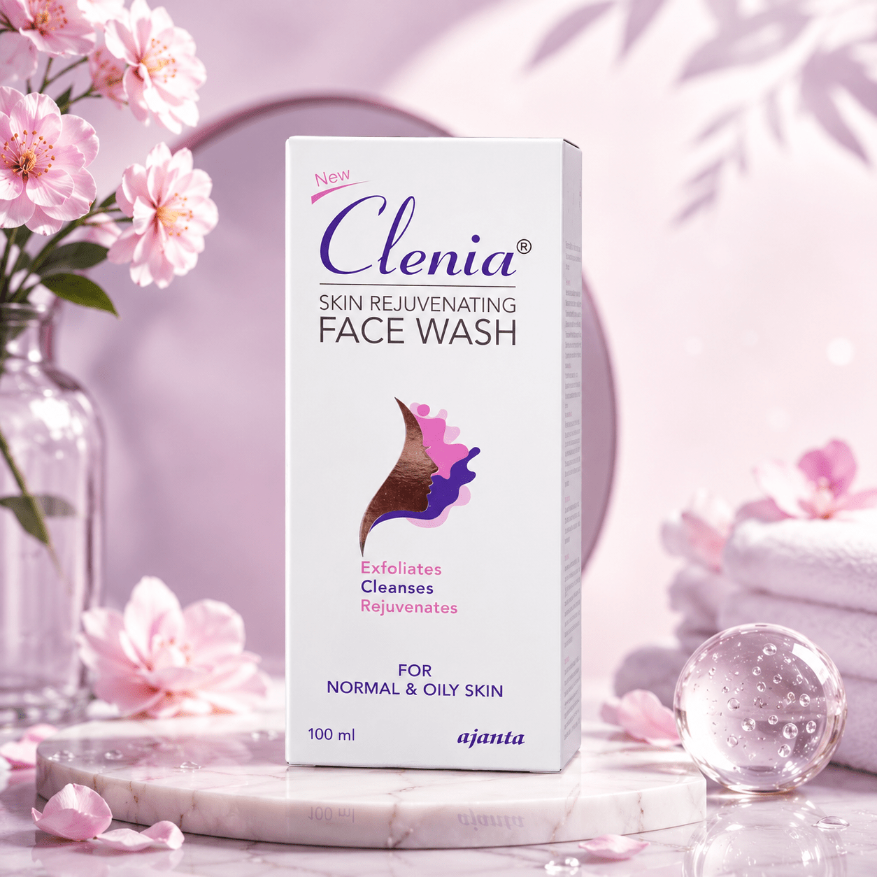 Clenia Skin Rejuvenating Face Wash - Cosmosentials