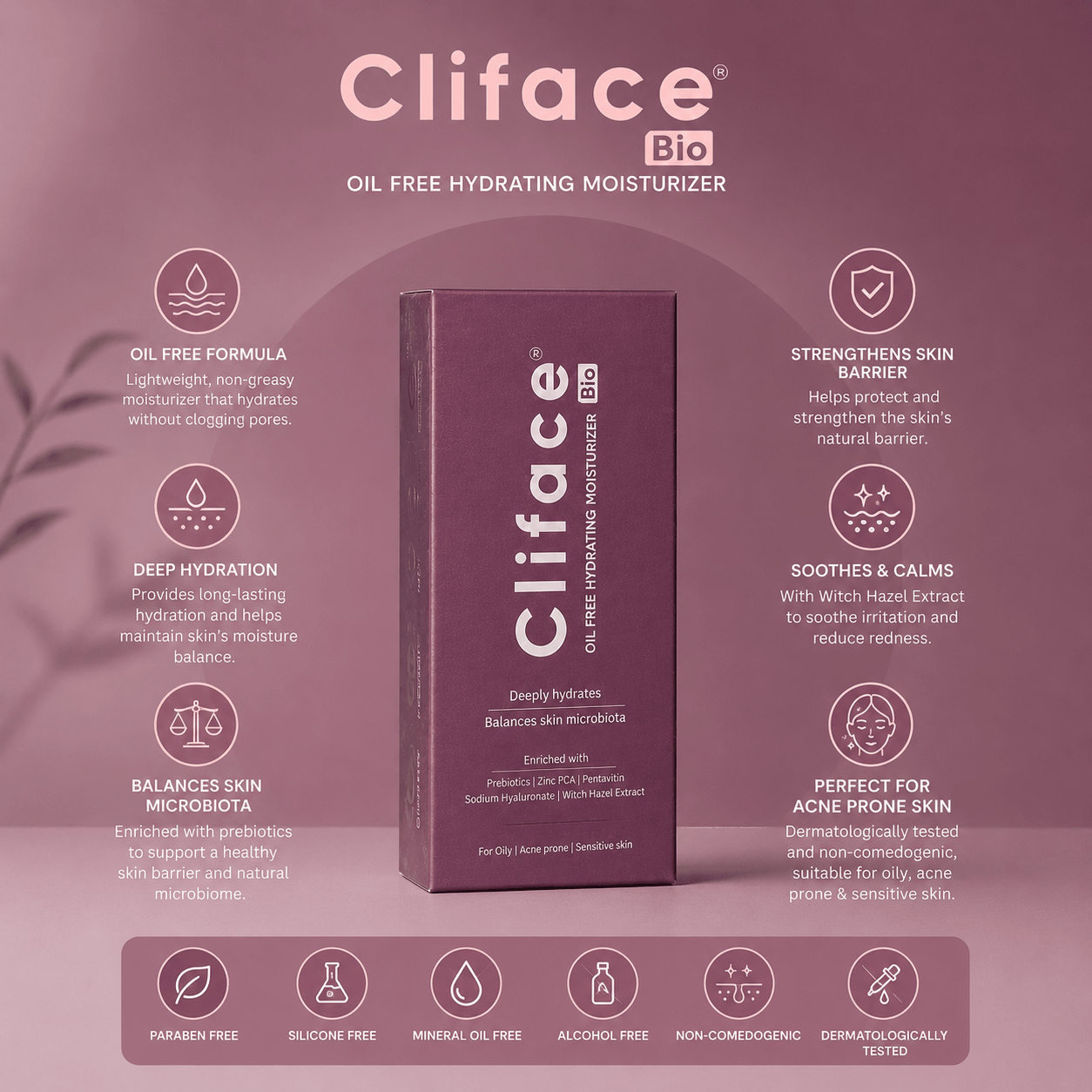 Cliface Bio Oil Free Hydrating Moisturizer - Cosmosentials