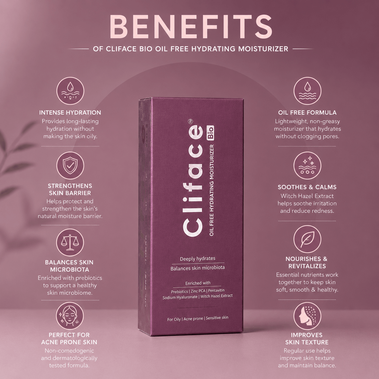 Cliface Bio Oil Free Hydrating Moisturizer - Cosmosentials