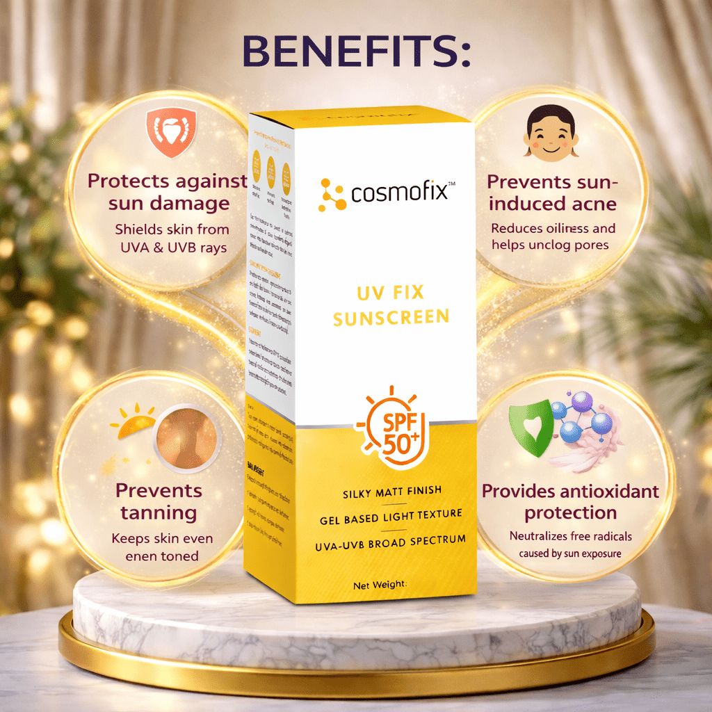 Cosmofix UV Fix Sunscreen SPF 50+ - Cosmosentials
