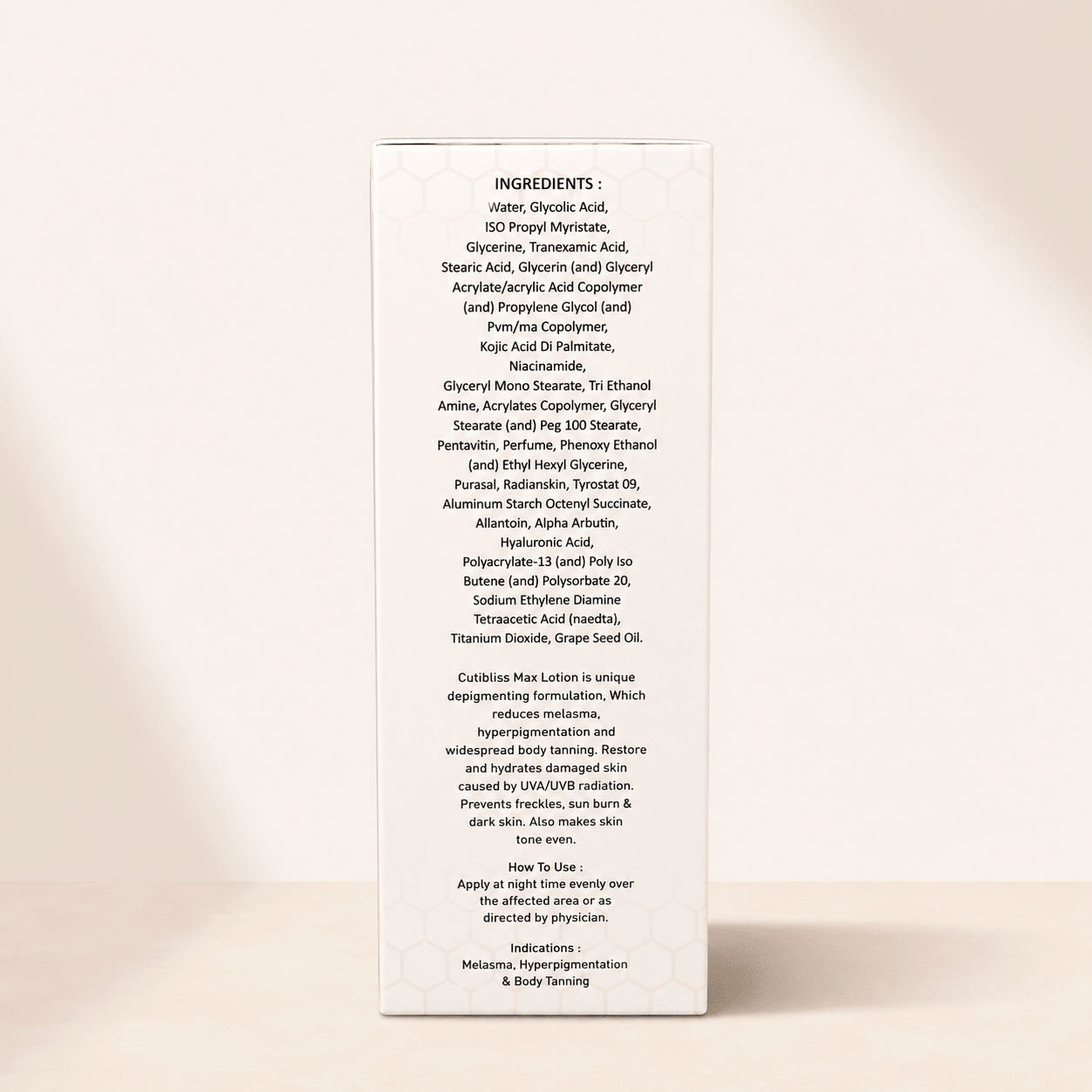 Cutibliss Max Lotion - Cosmosentials