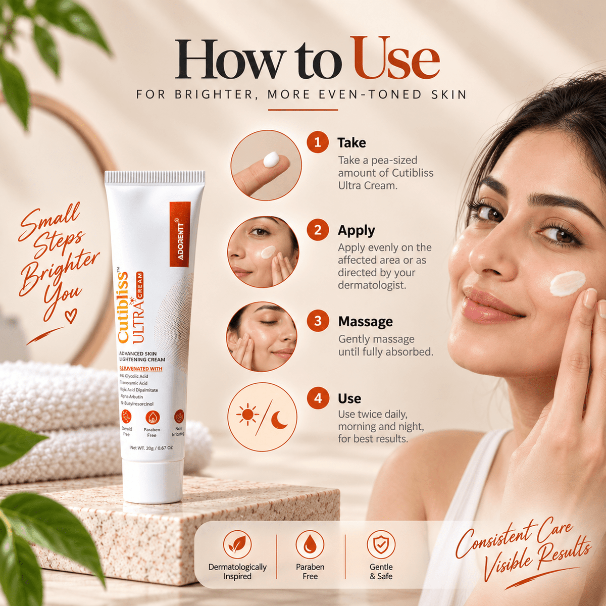 Cutibliss Ultra Advance Skin Lightening Cream - Cosmosentials
