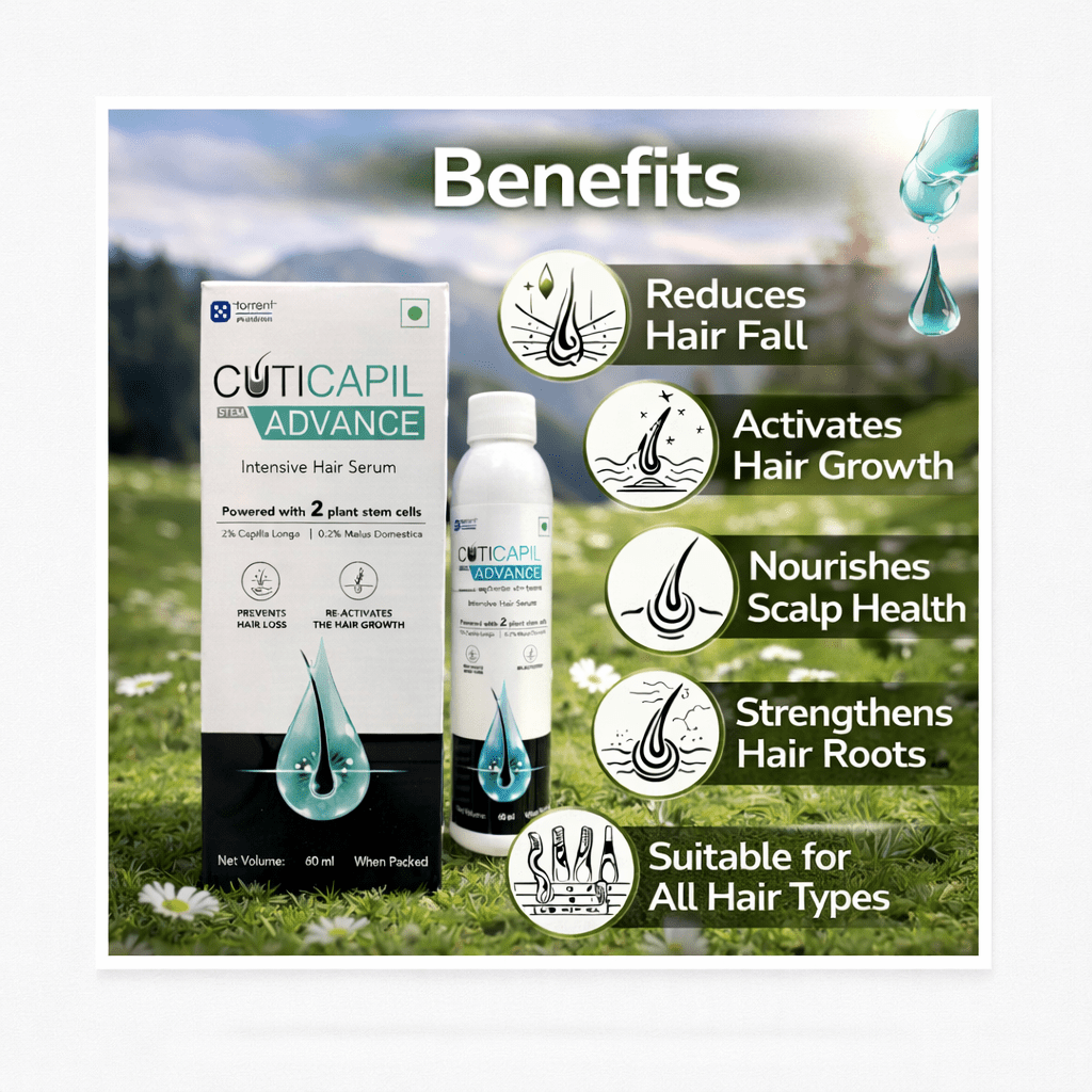 Cuticapil Stem Advance Intensive Hair Serum - Cosmosentials