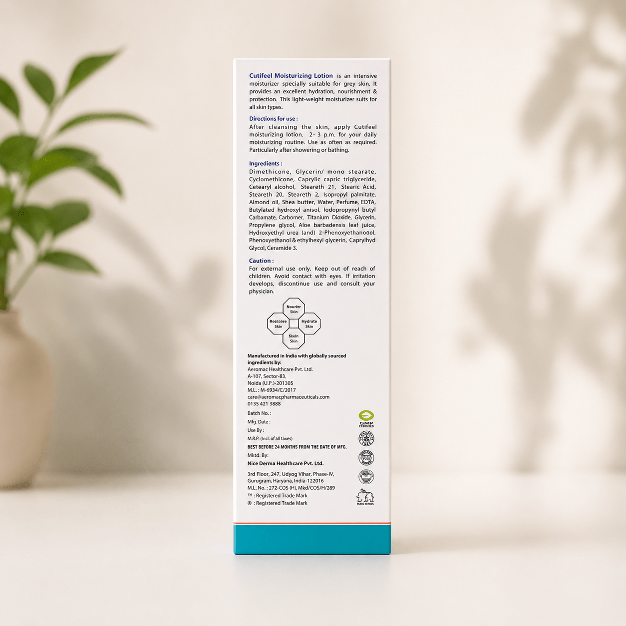 Cutifeel Moisturizing Lotion - Cosmosentials