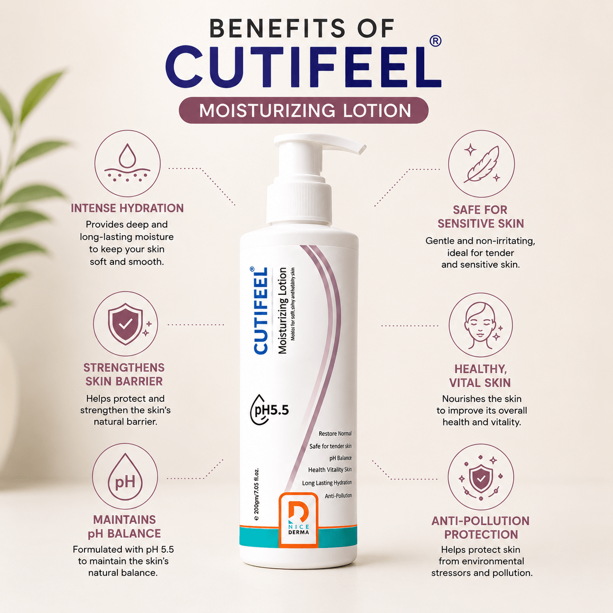 Cutifeel Moisturizing Lotion - Cosmosentials