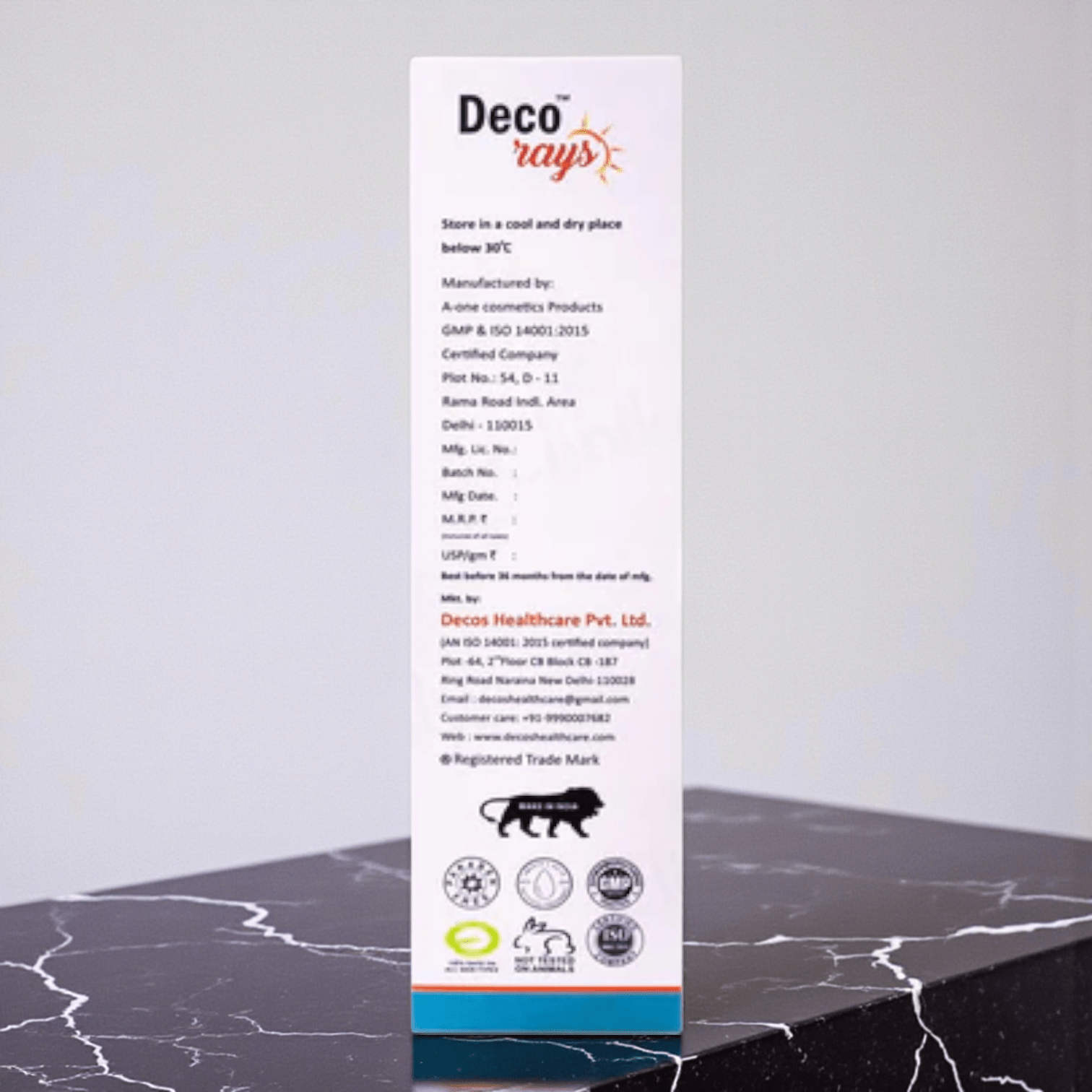 Deco Rays Sunscreen - Cosmosentials