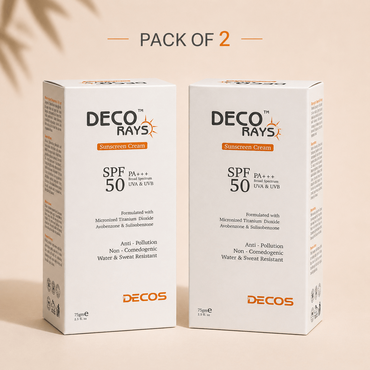 Deco Rays Sunscreen - Cosmosentials