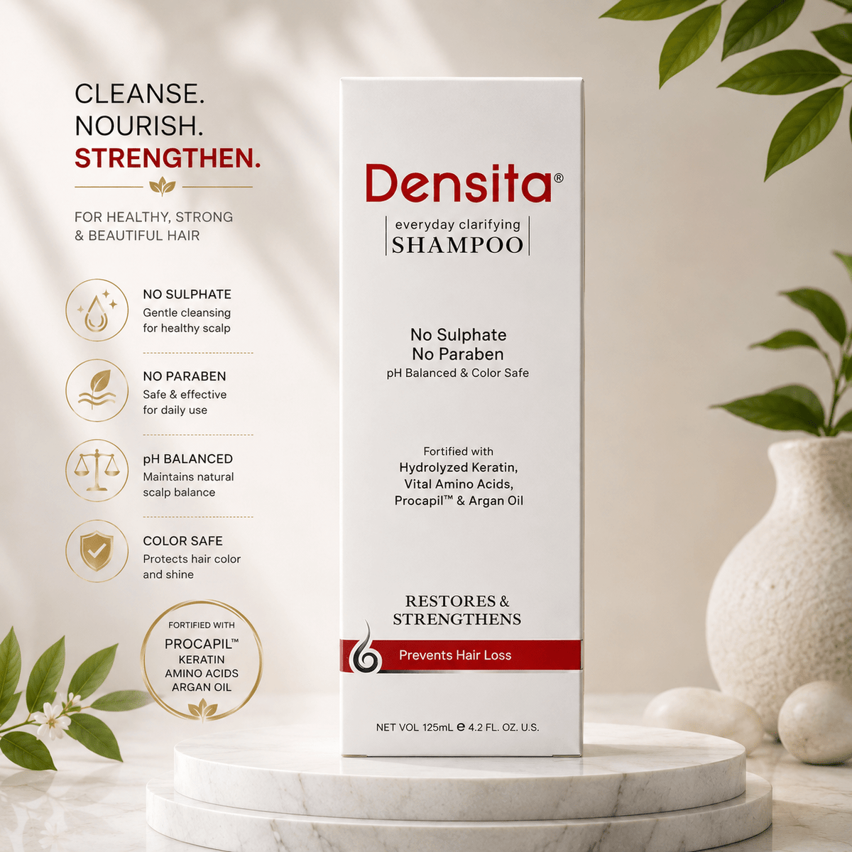 Densita Everyday Clarifying Shampoo - Cosmosentials