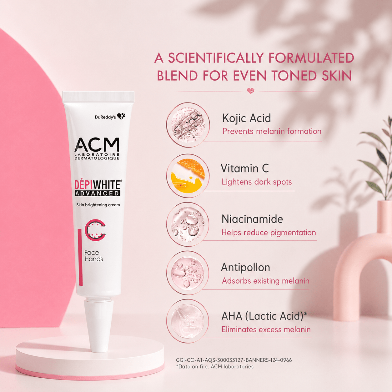 Depiwhite Advanced Skin Brightening & Lightening Cream - Cosmosentials