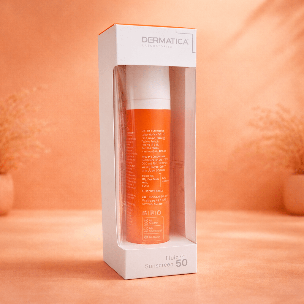 Dermatica Ray Protect Barelyon Fluid Sunscreen SPF 50 - Cosmosentials