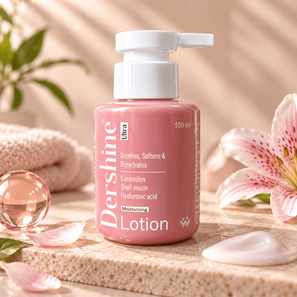 Dershine Ultra Moisturizing Lotion - Cosmosentials