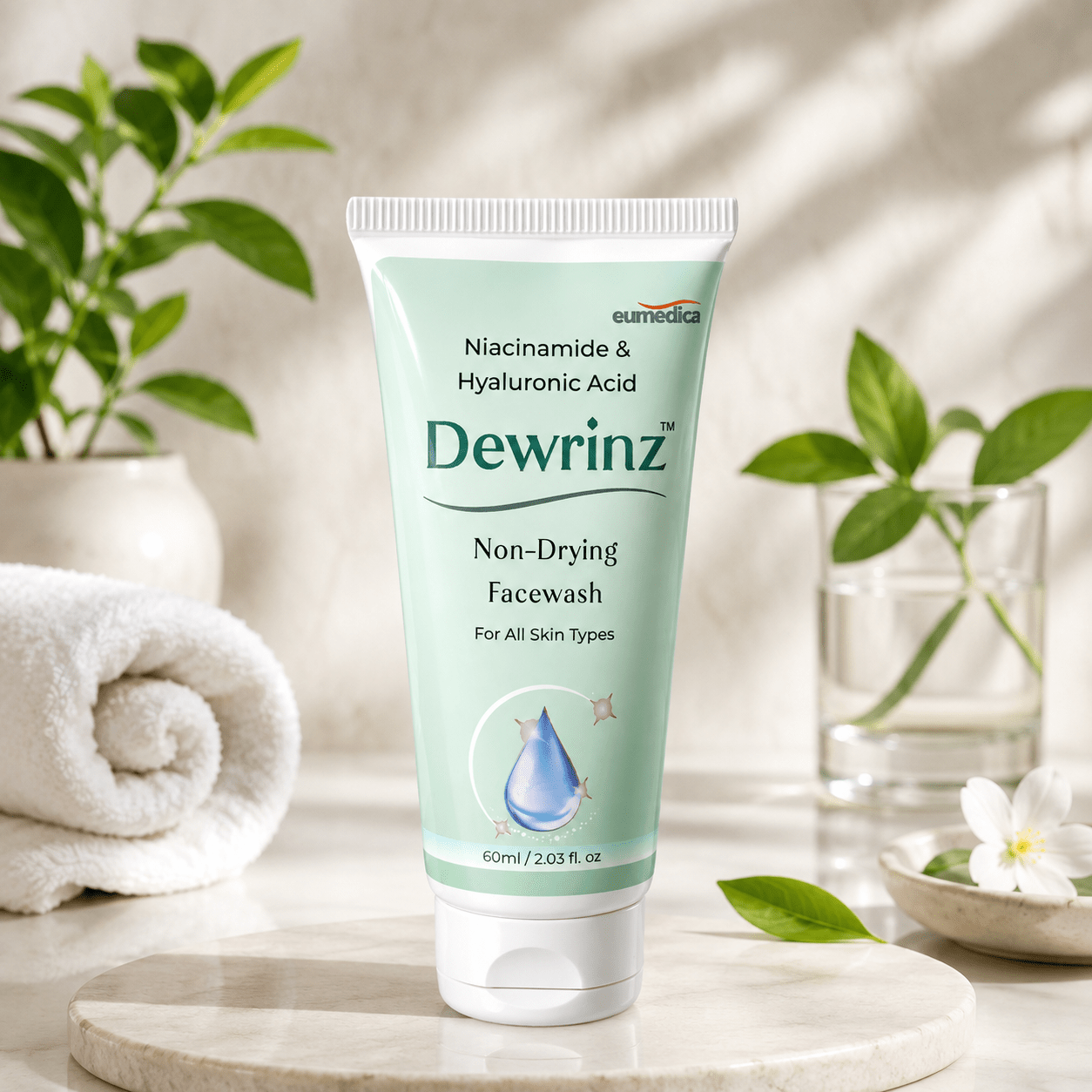 Dewrinz Non-Drying Facewash - Cosmosentials