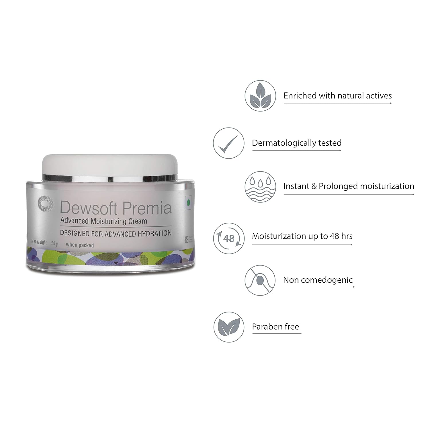 Dewsoft Premia Advanced Moisturizing Cream - Cosmosentials