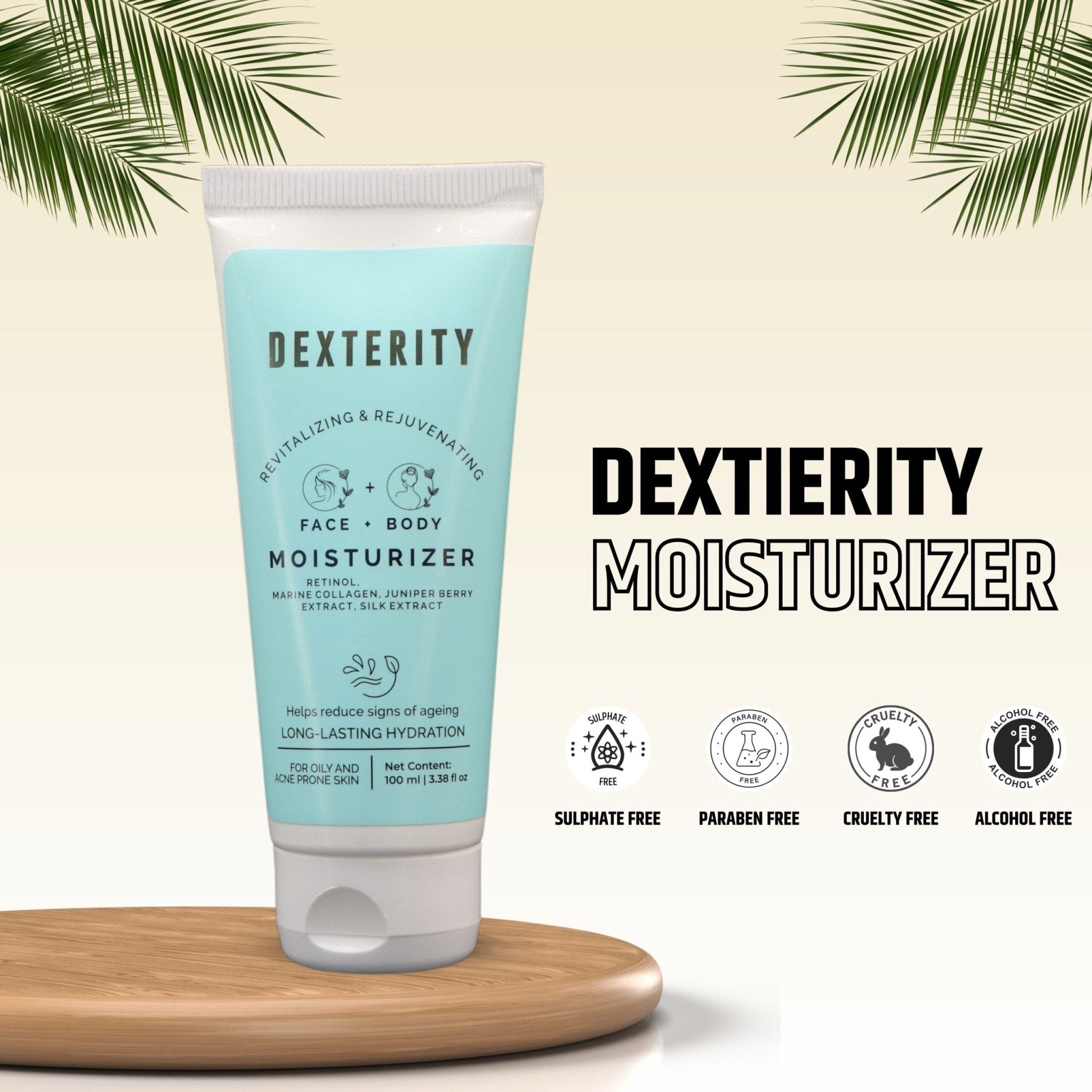 Dexterity Revitalizing & Rejuvenating Moisturizer Blue - Cosmosentials
