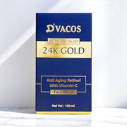 D'vacos 24k Gold Retinol Acid Face wash - Cosmosentials
