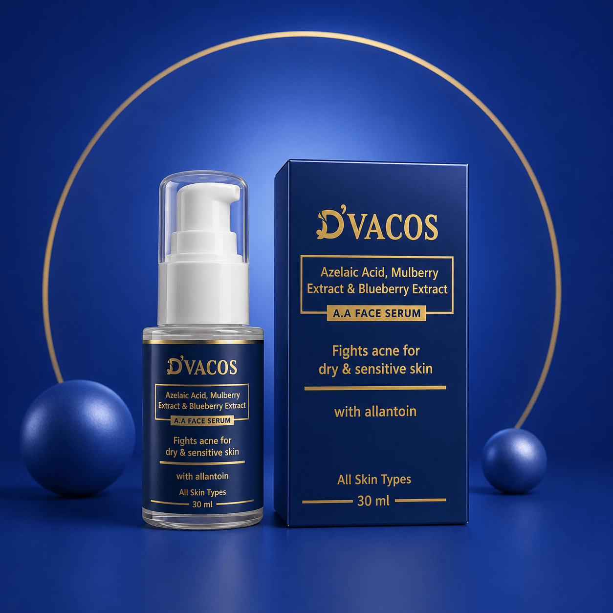 D'VACOS A.A Face Serum - Cosmosentials