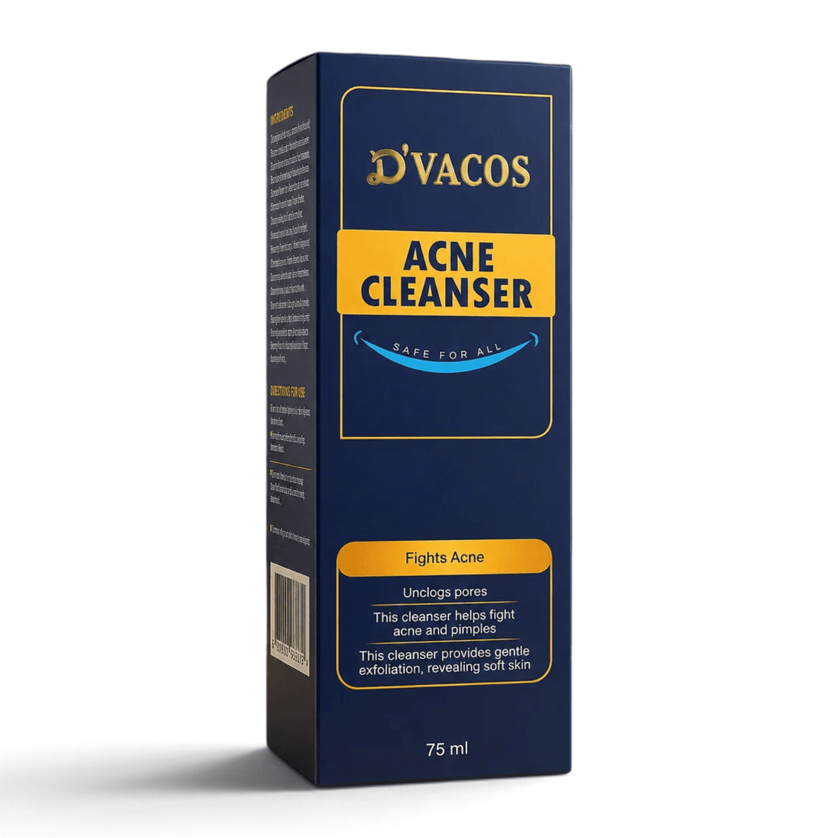 D'Vacos Acne Cleanser - Cosmosentials