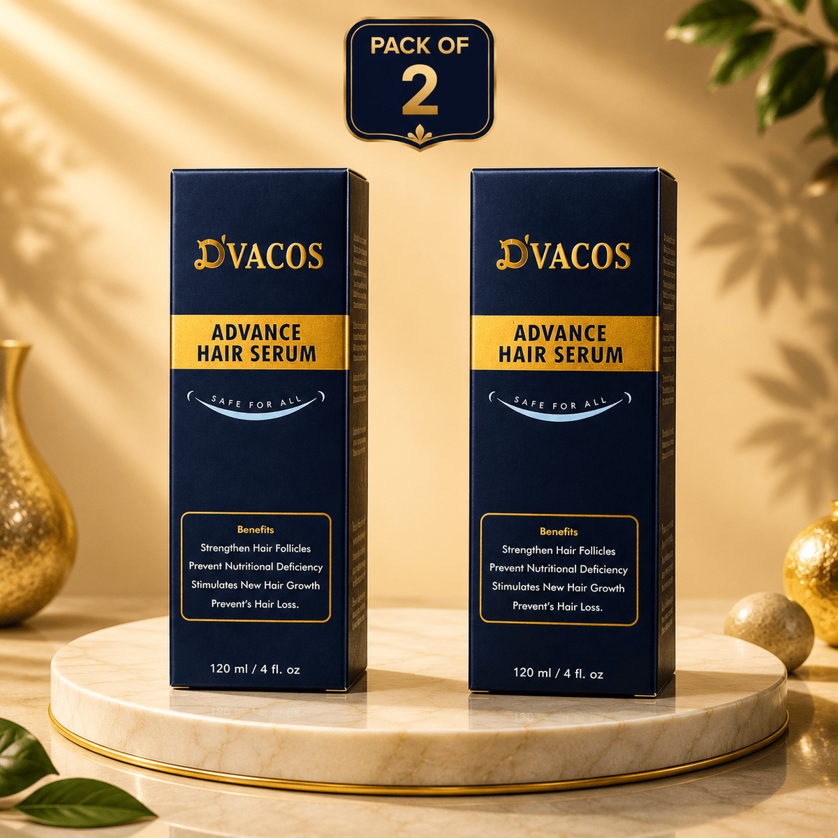 D'VACOS Advance Hair Serum - Cosmosentials