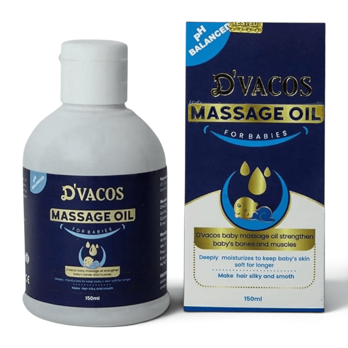 D'vacos Baby Massage Oil - Cosmosentials