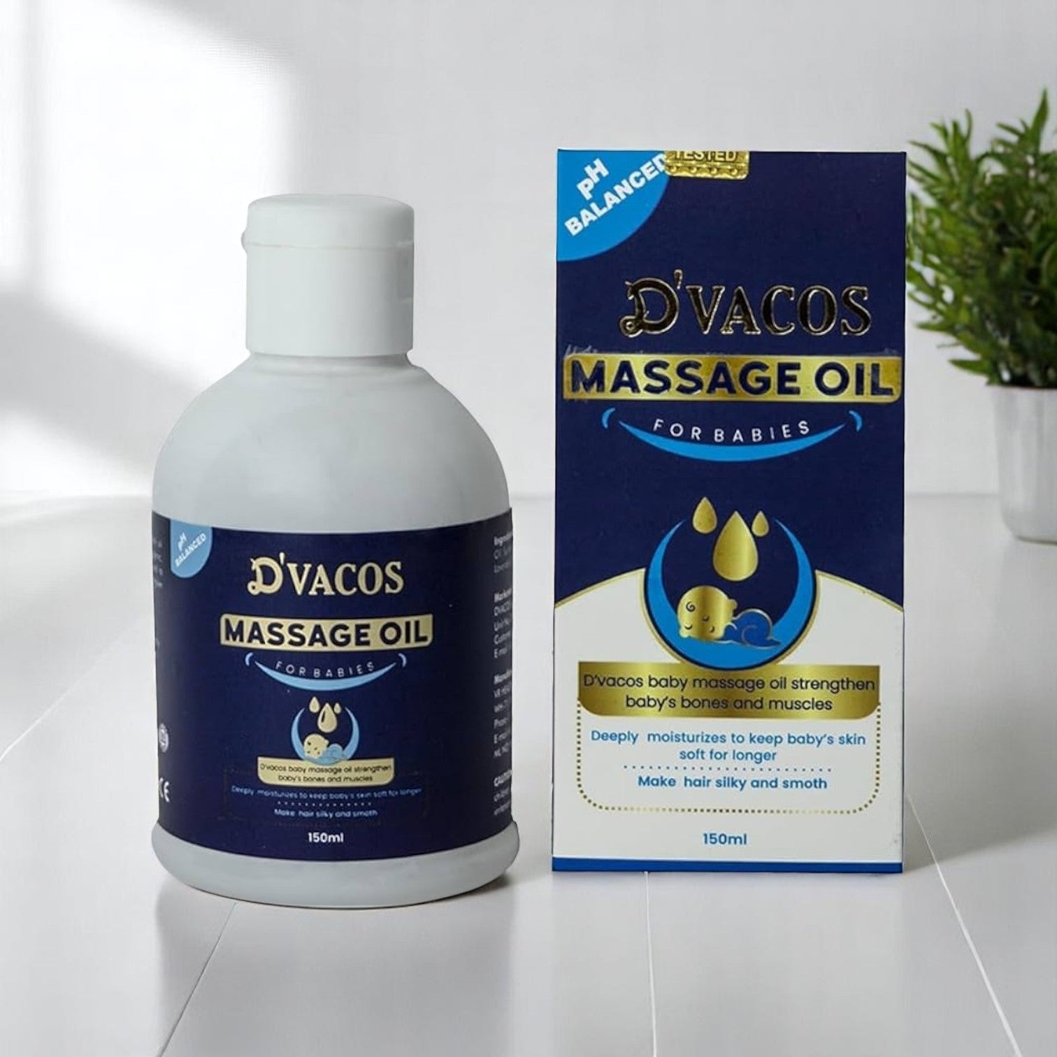 D'vacos Baby Massage Oil - Cosmosentials