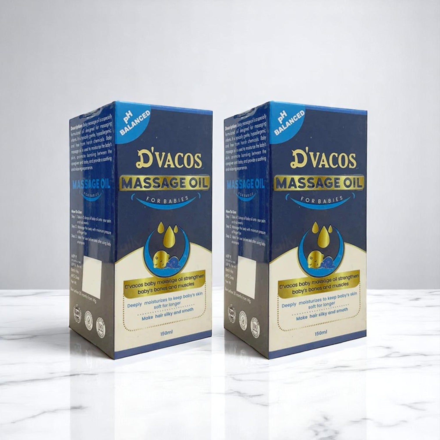 D'vacos Baby Massage Oil - Cosmosentials