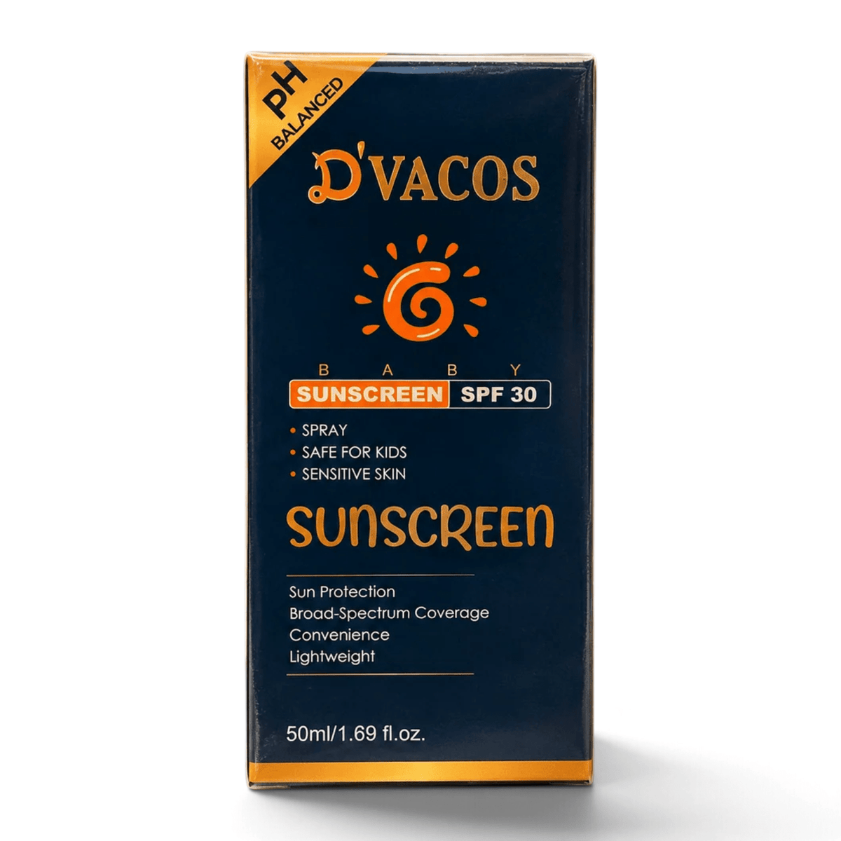 D'Vacos Baby Sunscreen SPF 30 - Cosmosentials
