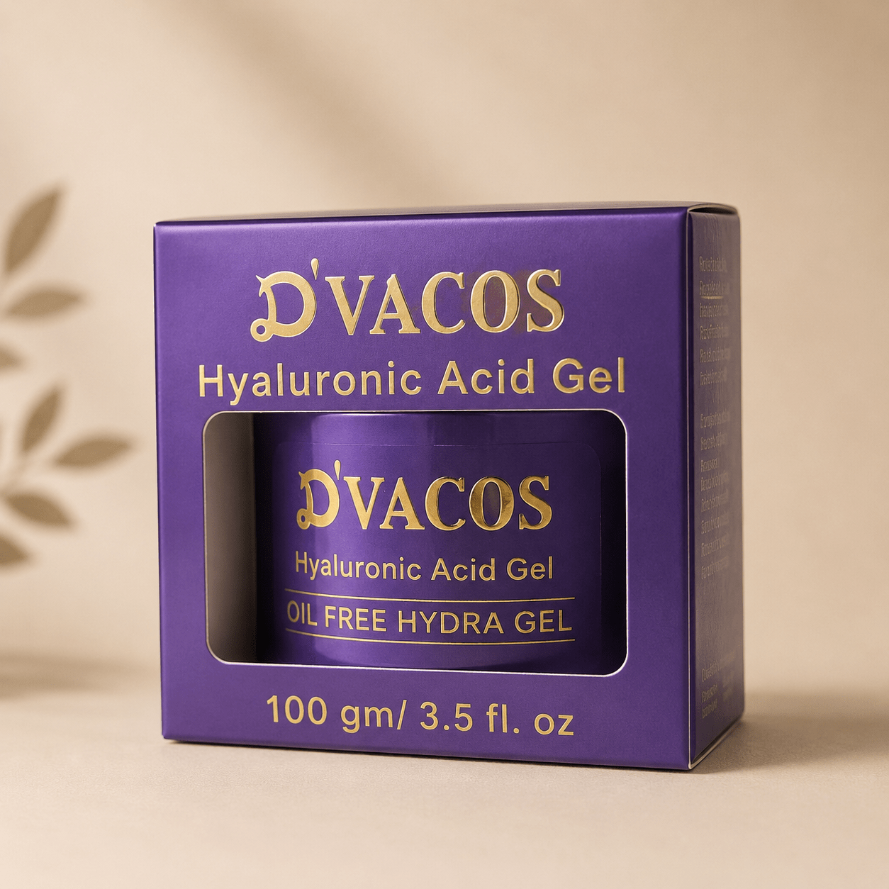 D’VACOS Hyaluronic Acid Gel (100g) - Cosmosentials