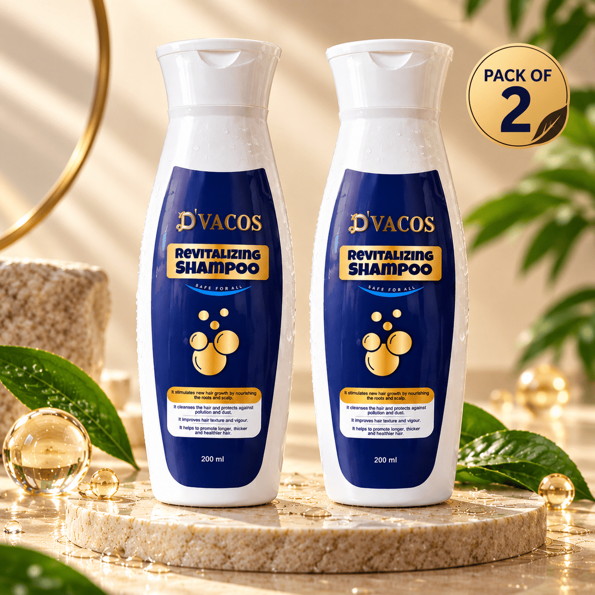 D’Vacos Revitalizing Shampoo - Cosmosentials