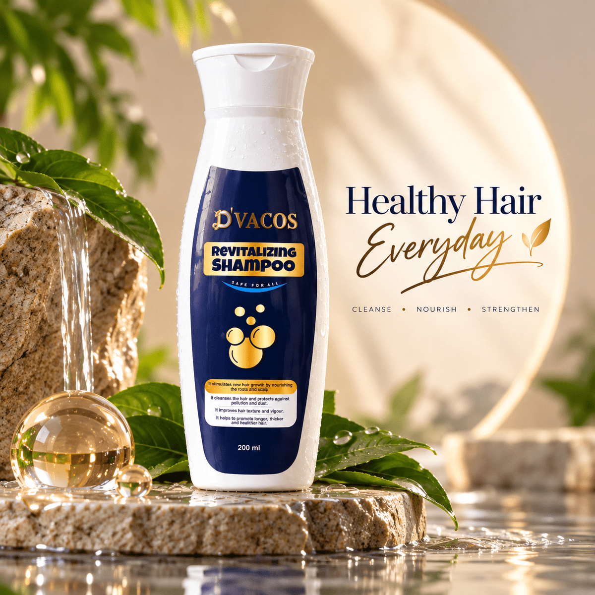 D’Vacos Revitalizing Shampoo - Cosmosentials