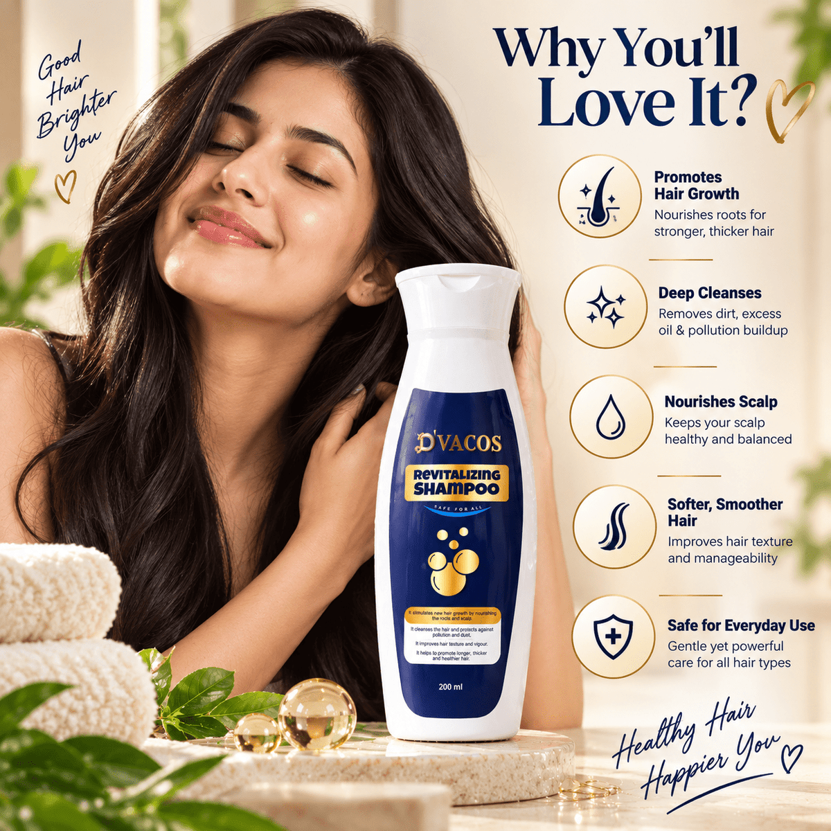 D’Vacos Revitalizing Shampoo - Cosmosentials