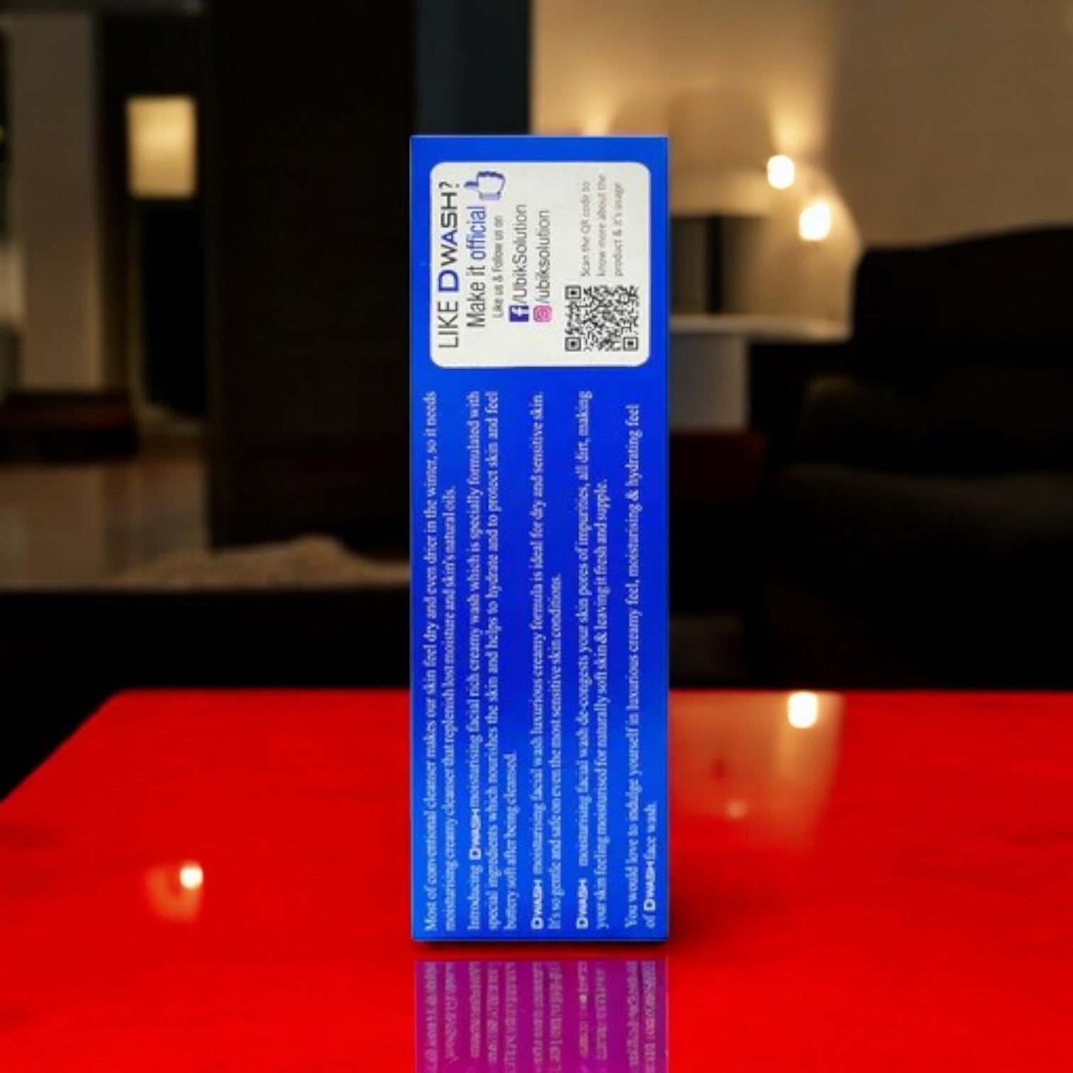 DWash Moisturising Facial Wash for Dry Skin - Cosmosentials