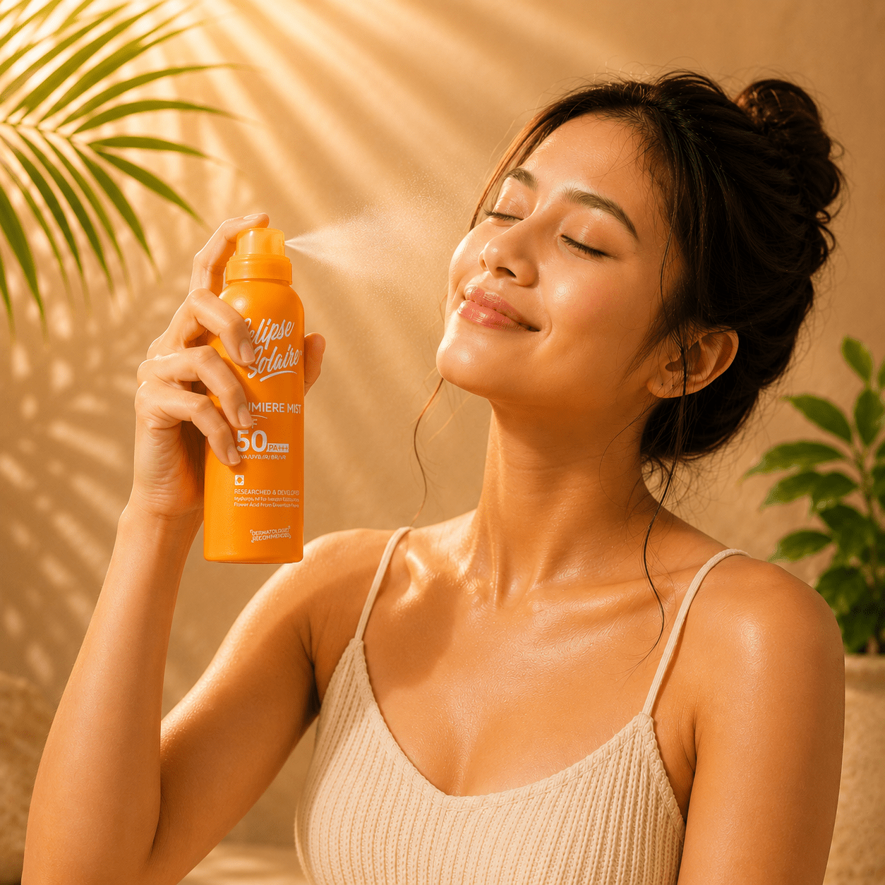 Eclipse Solaire Lumiere Mist SPF 50 PA+++ Sunscreen Spray - Cosmosentials