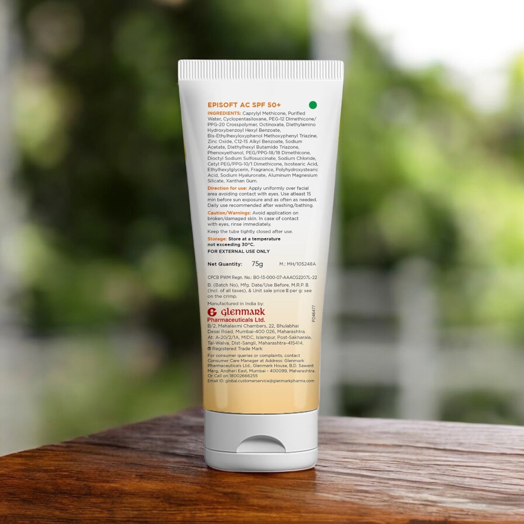 Episoft AC Hydrating Sunscreen SPF 50+ PA++++ - Cosmosentials