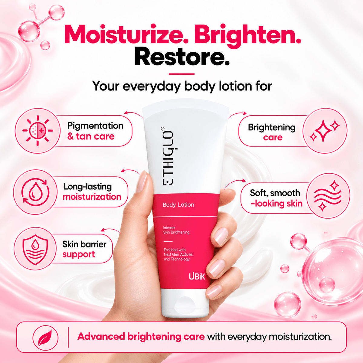 Ethiglo Body Lotion 100g - Cosmosentials