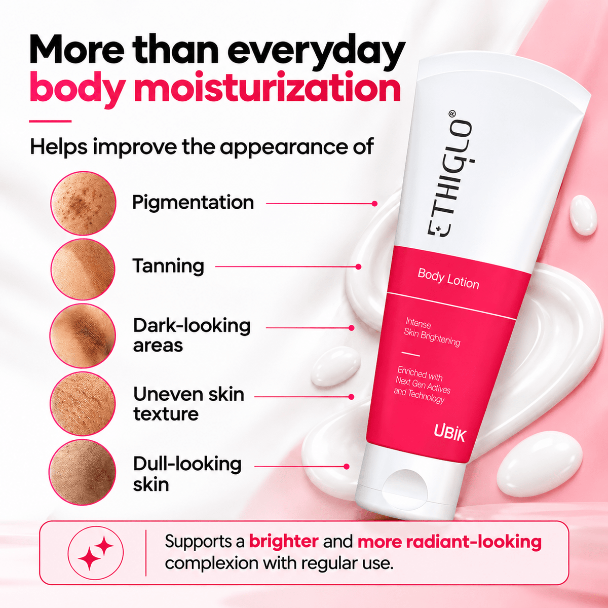 Ethiglo Body Lotion 100g - Cosmosentials