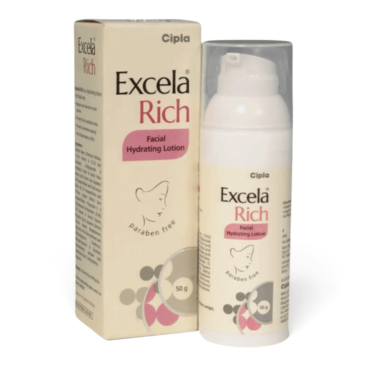 Excela Rich Facial Hydrating Lotion - Cosmosentials