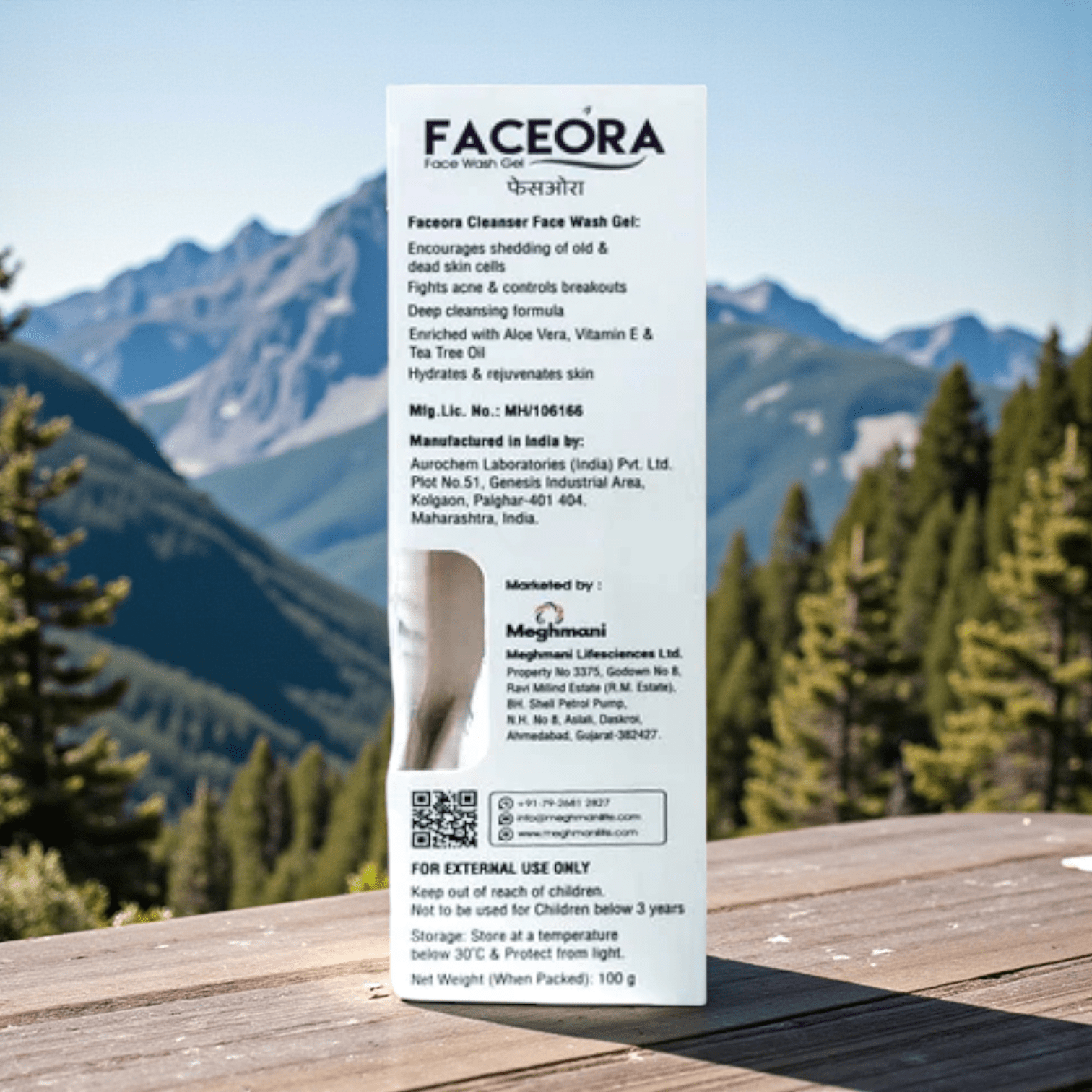 Faceora Face Wash Gel - Cosmosentials