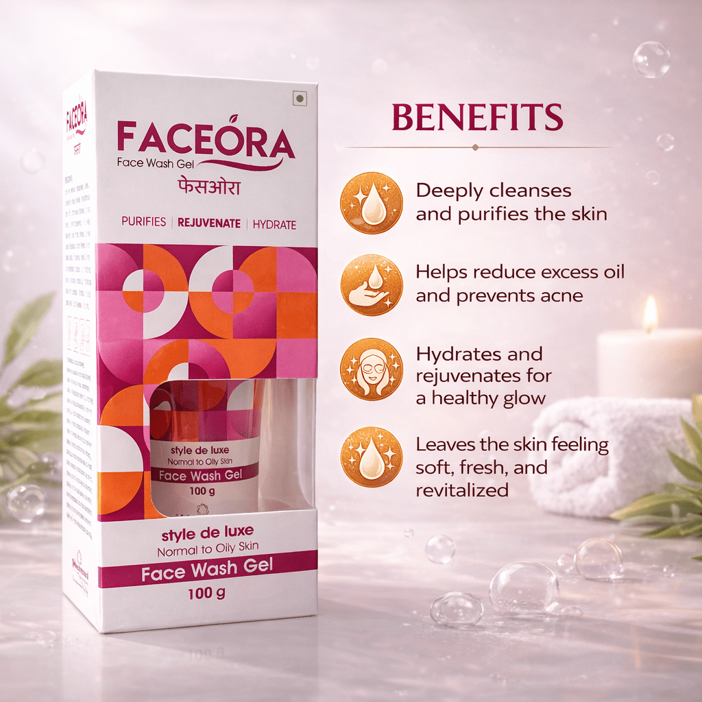 Faceora Face Wash Gel - Cosmosentials