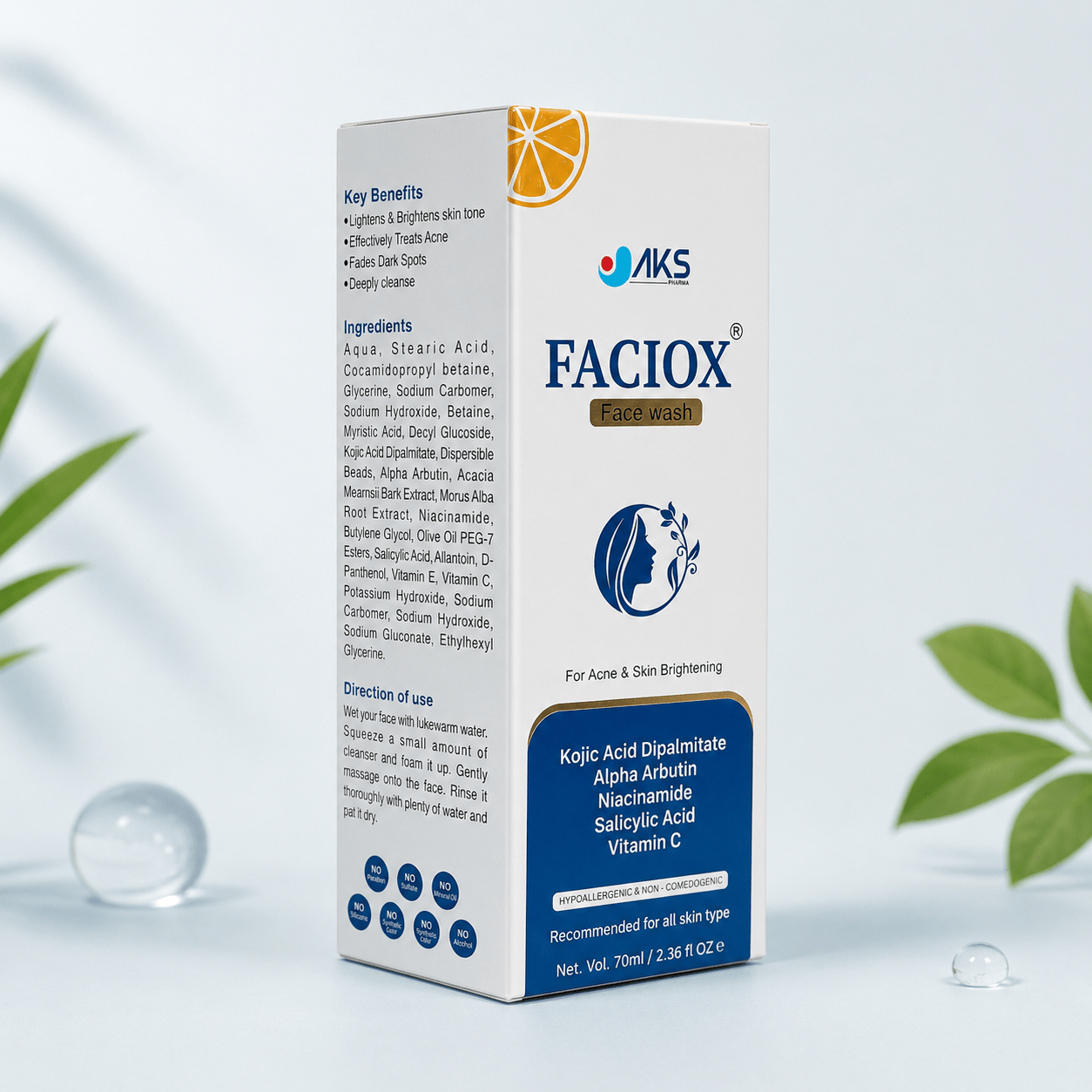 Faciox Face Wash 70ml - Cosmosentials