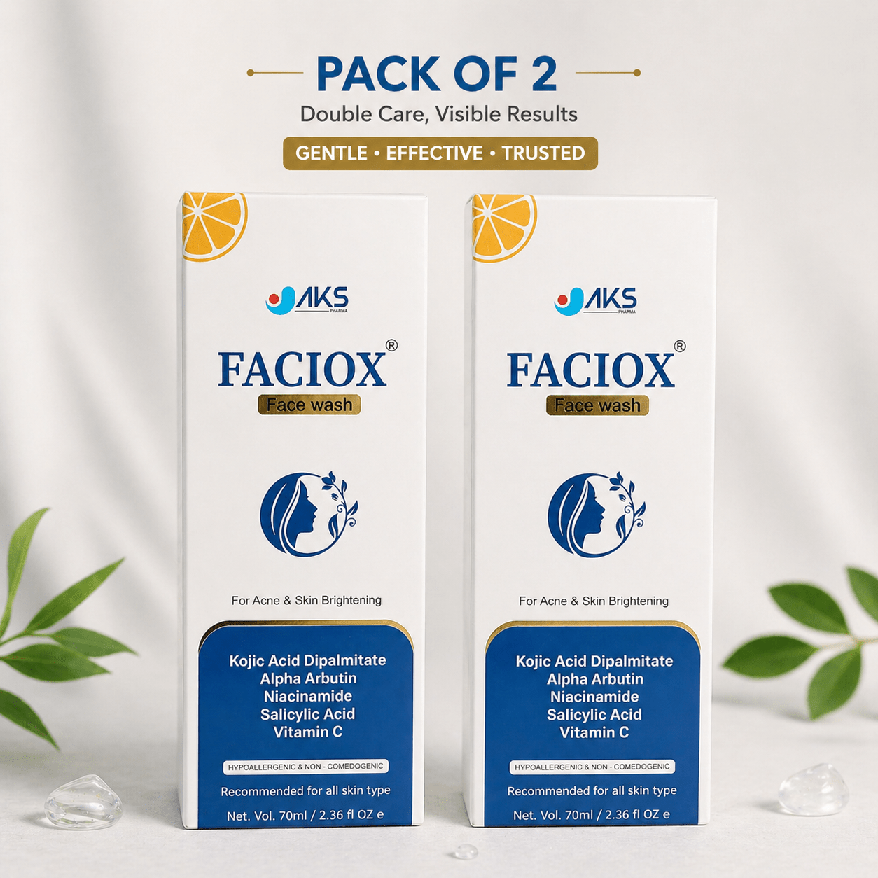 Faciox Face Wash 70ml - Cosmosentials