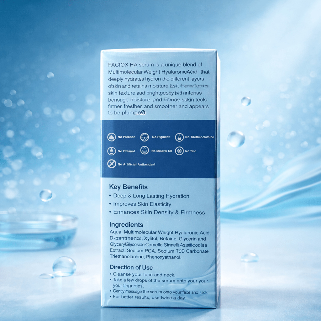 Faciox HA Hyaluronic Acid Serum - Cosmosentials