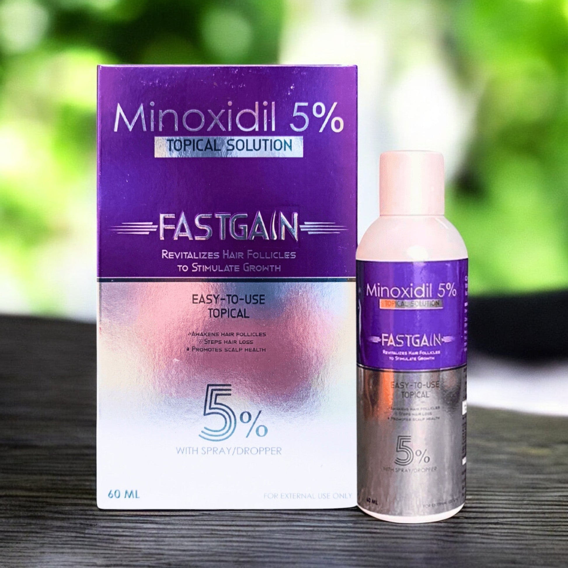 Fastgain Minoxidil 5% Topical Solution - Cosmosentials