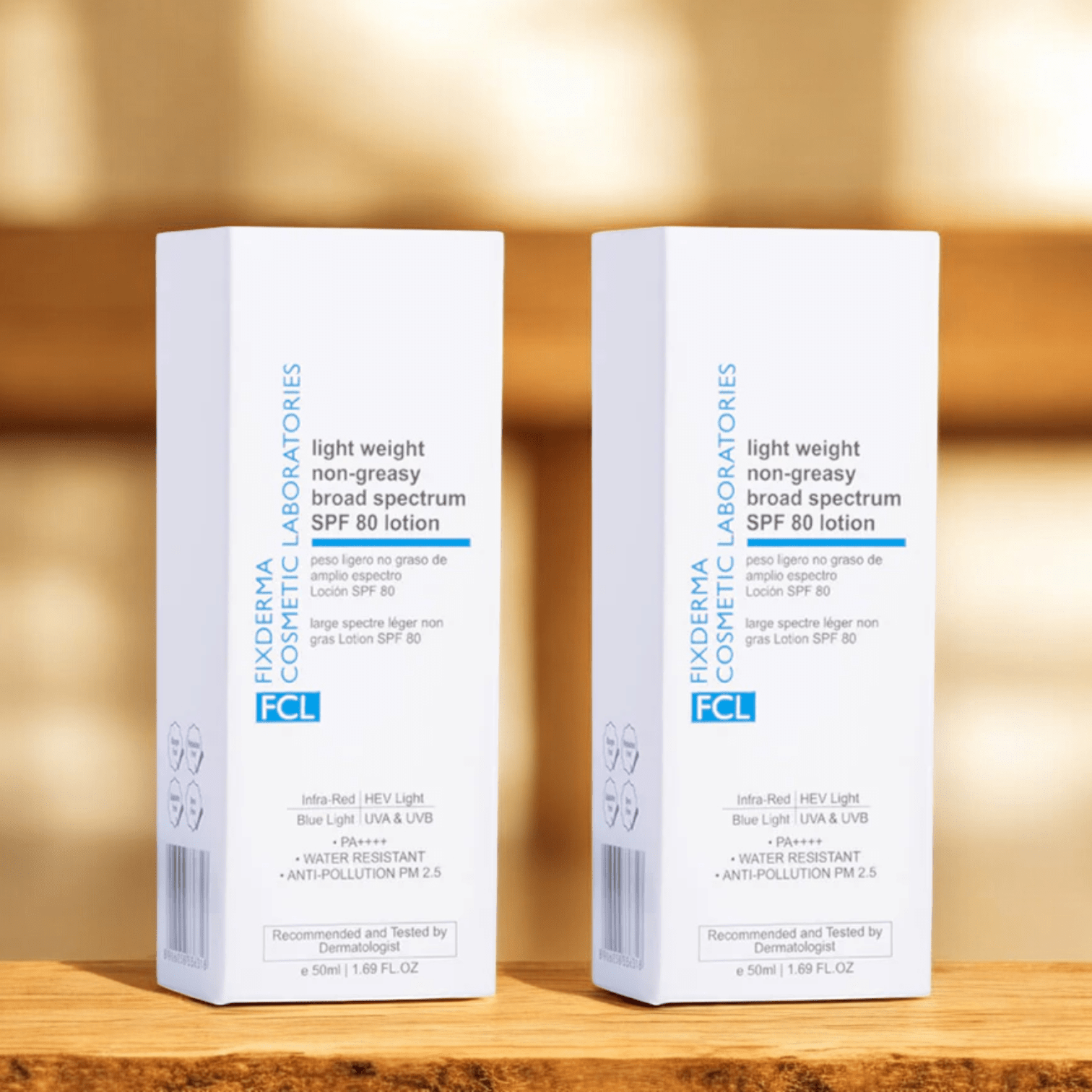 FCL Light Weight Non - Greasy Broad Spectrum SPF 80 Lotion - Cosmosentials